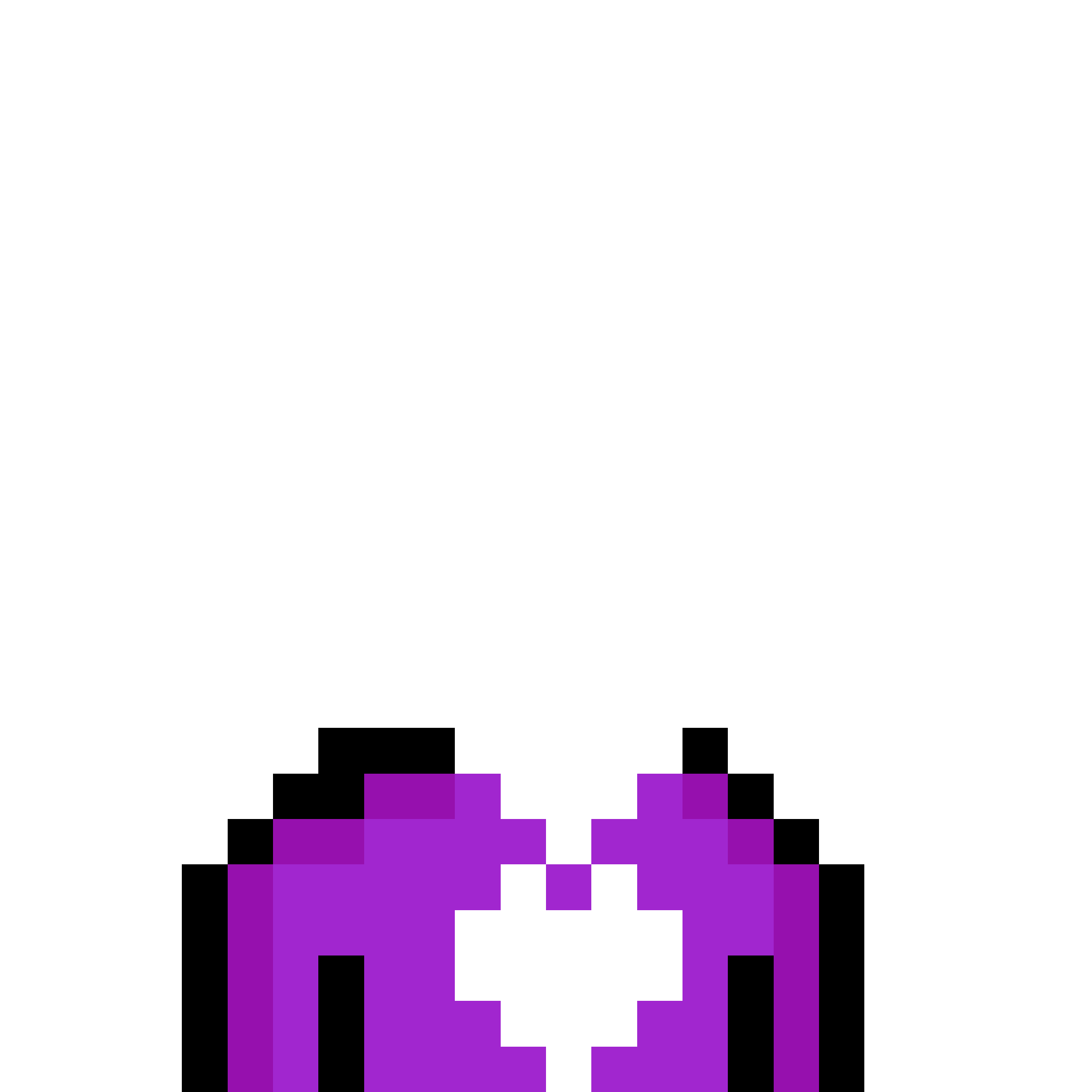 Heart Hoodie (Purple)