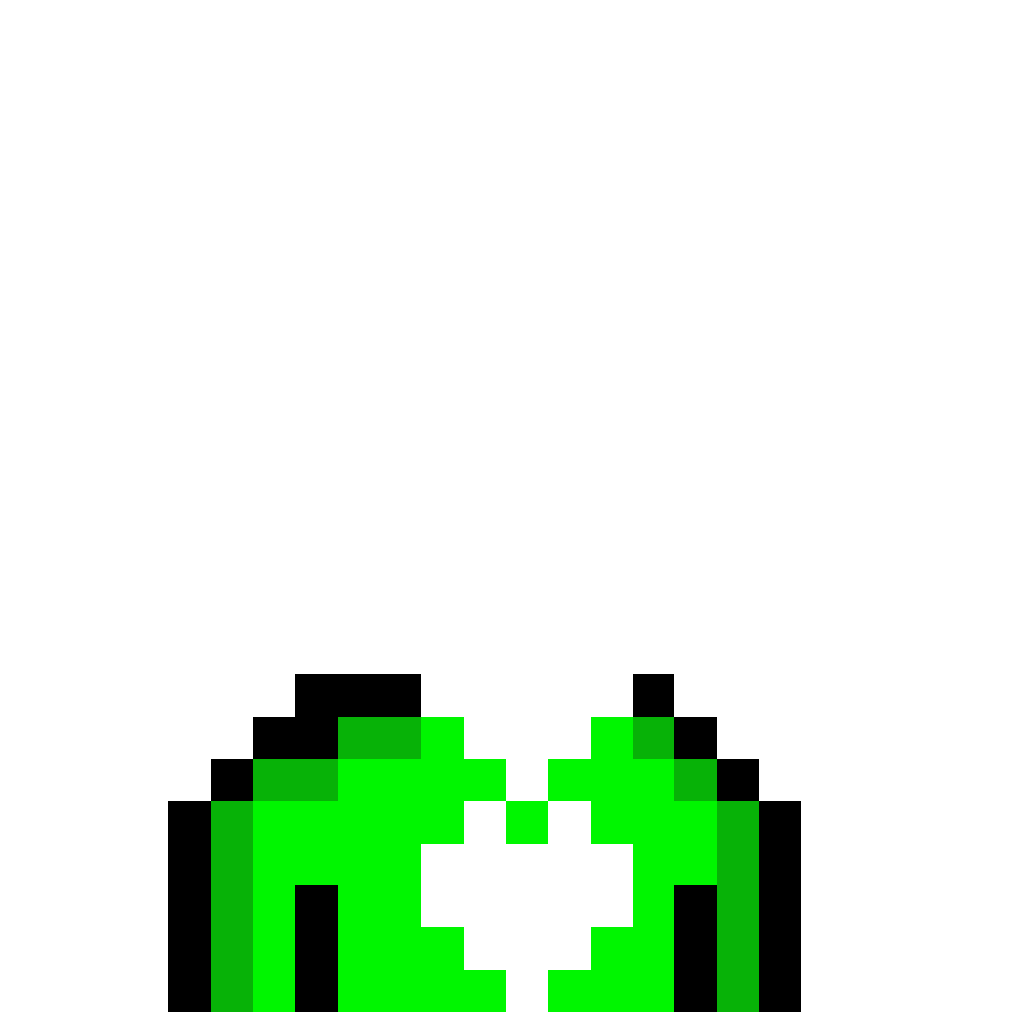 Heart Hoodie (Green)